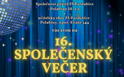 16. společenský večer ZŠ npor. Eliáše