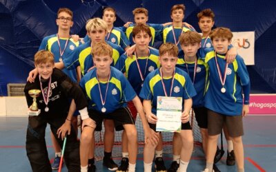 Úspěšná účast žáků 8. a 9. ročníku v okresním kole florbalového turnaje