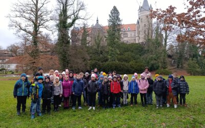 Žleby ve vánočním hávu